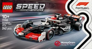 LEGO Speed Champions MoneyGram Haas F1 Team VF-24-racerbil 77250
