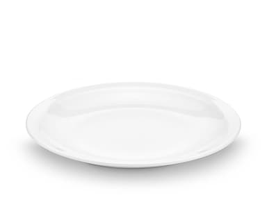 Pillivuyt Bourges plate flat Dia 27 cm White