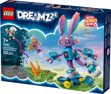 LEGO DREAMZzz Izzie og gaming-kaninen Bunchurro 71490