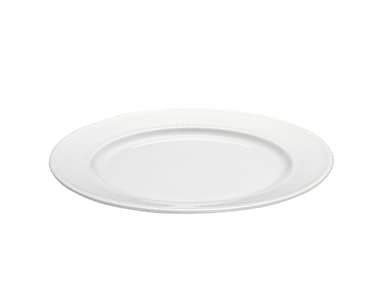 Pillivuyt Plissé plate flat Dia 20 cm White
