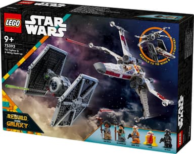 LEGO Star Wars Kombimodell med TIE Fighter og X-Wing 75393
