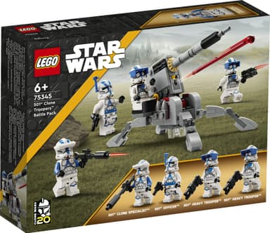 LEGO Star Wars Stridspakke med 501st Clone Troopers 75345
