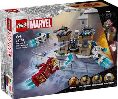 LEGO Super Heroes Iron Man og Iron Legion mot Hydra-soldat 76288