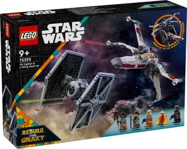 LEGO Star Wars Kombimodell med TIE Fighter og X-Wing 75393
