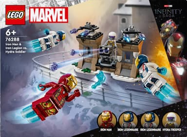 LEGO Super Heroes Iron Man og Iron Legion mot Hydra-soldat 76288