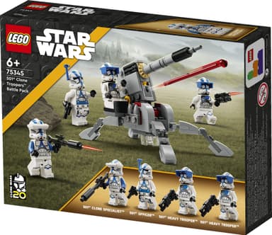 LEGO Star Wars Stridspakke med 501st Clone Troopers 75345