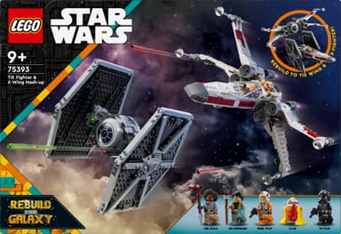 LEGO Star Wars Kombimodell med TIE Fighter og X-Wing 75393