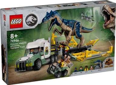 LEGO Jurassic World Dinosauroppdrag: Allosaurus-transport 76966