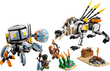 LEGO Horizon Aloy og Varl mot skallvandrer og sagtann 77037