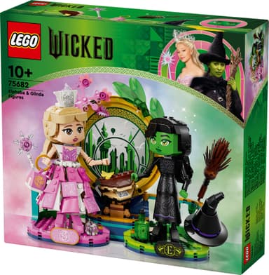 LEGO Wicked Figurer av Elphaba og Glinda 75682