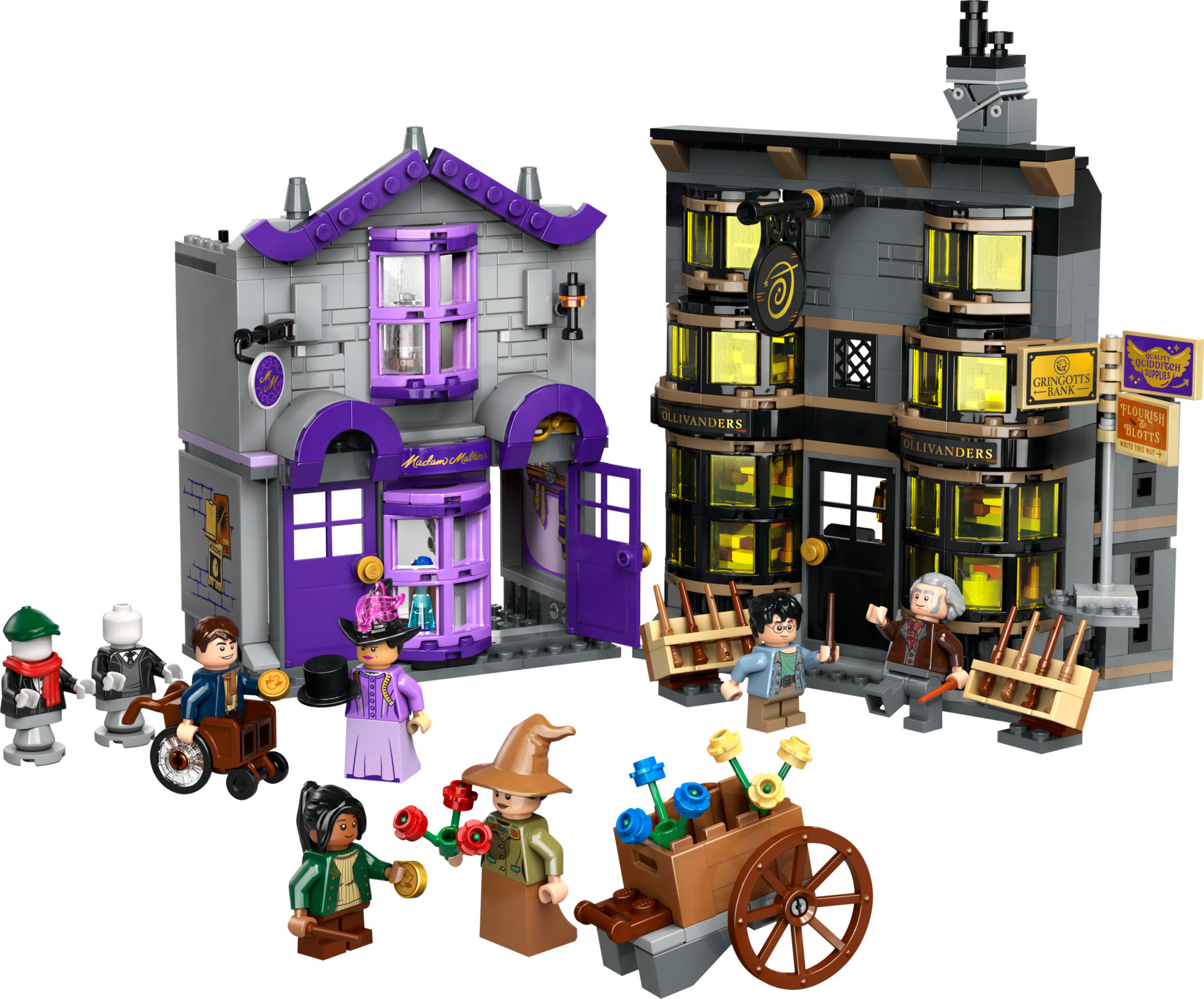 LEGO Harry Potter Olivanders og Madam Malkins Gevanter 76439