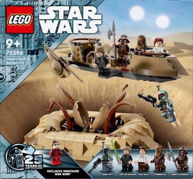 LEGO Star Wars Desert Skiff og Sarlacc Pit 75396