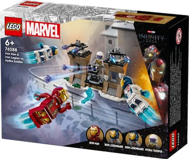 LEGO Super Heroes Iron Man og Iron Legion mot Hydra-soldat 76288