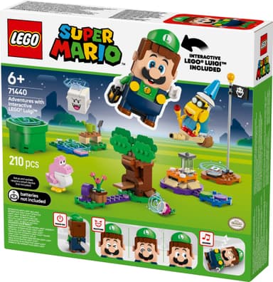 LEGO Super Mario På eventyr med interaktive LEGO Luigi 71440