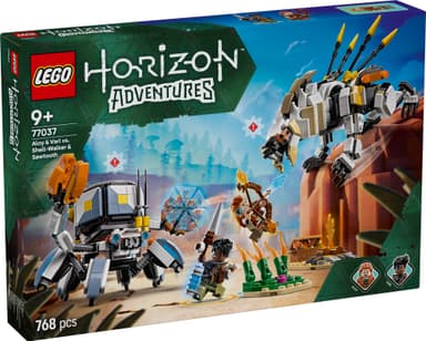 LEGO Horizon Aloy og Varl mot skallvandrer og sagtann 77037