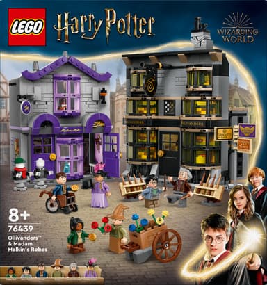 LEGO Harry Potter Olivanders og Madam Malkins Gevanter 76439