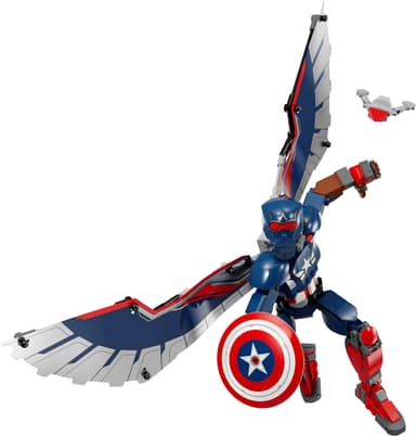 LEGO Super Heroes Byggbar figur av nye Captain America 76296