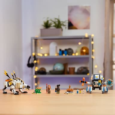LEGO Horizon Aloy og Varl mot skallvandrer og sagtann 77037