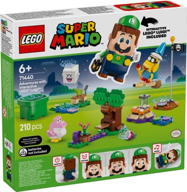 LEGO Super Mario På eventyr med interaktive LEGO Luigi 71440