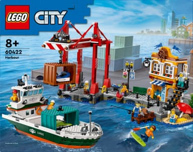 LEGO City Havneområde med lasteskip 60422