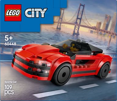 LEGO City Rød sportsbil 60448