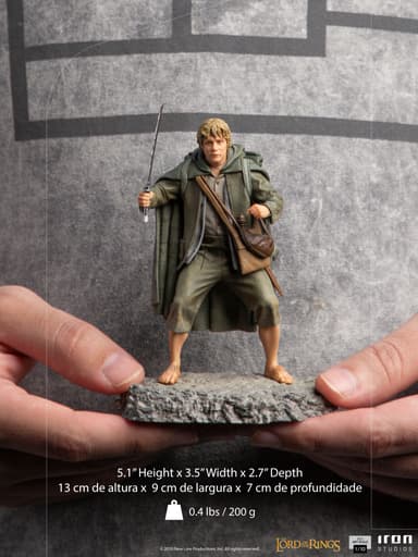 Iron Studios Ringenes Herre actionfigur (Sam)