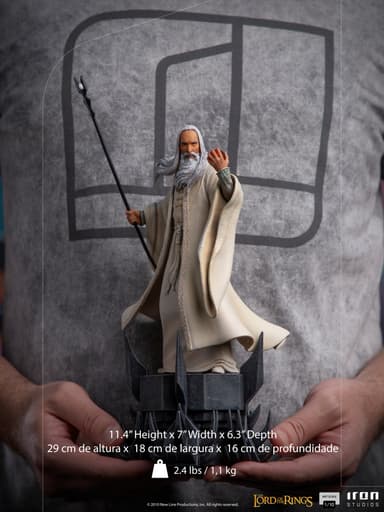 Iron Studios Ringenes Herre actionfigur (Saruman)