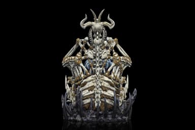 Iron studios Masters of the Universe figur (Skeletor)