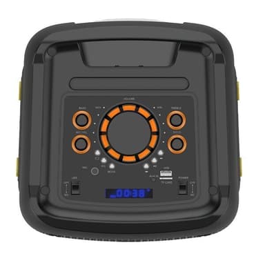 N-Gear The Flash Banger 777 - festhøyttaler med LED-lyseffekter og karaoke
