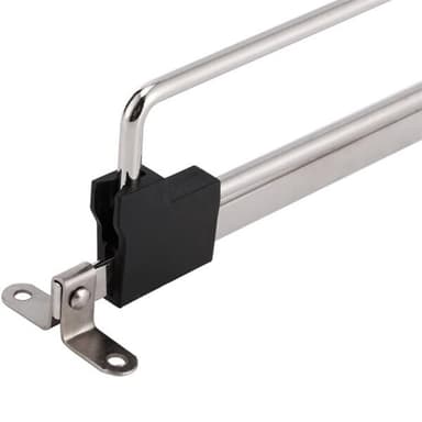 Uttrekkbar garderobehenger 40 cm