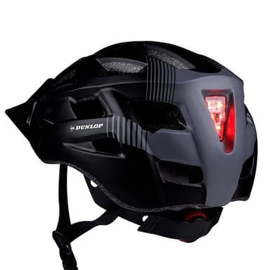 Dunlop sykkelhjelm med LED 58-61 cm