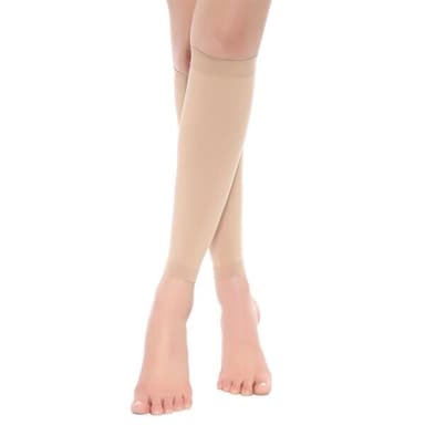 Strømper med kompressjon størrelse M - Beige