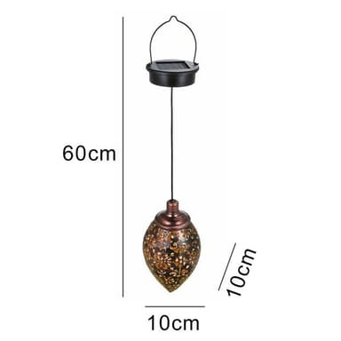 Solcellelampe LED-pendel