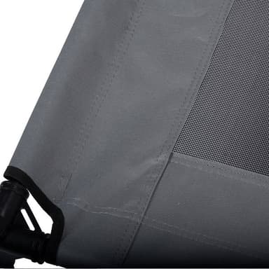Hundeseng med Ben - Medium, Hevet Design for Bedre Komfort, 63,5 x 81 x 17 cm
