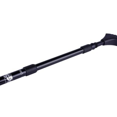 Sammenleggbare lettvektsspaserstokker i aluminium - 3-delt 67-135 CM - 2-pakning