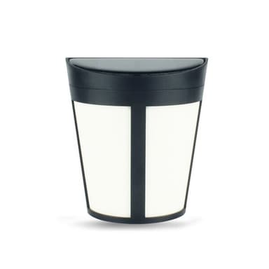 Vegglampe Solcellebelysning