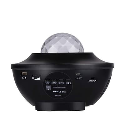 Grundig Stjerneprojektorlampe med Lyd – Skap en Magisk Atmosfære i Hjemmet