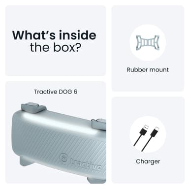 Tractive Dog 6 GPS sporer (mint)