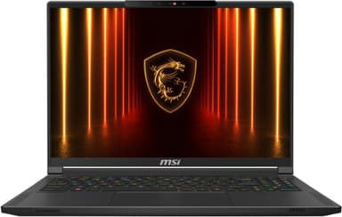 MSI Stealth AI9-HX370/16/1TB/5070TI/16(QHD)-240 bærbar gaming-PC