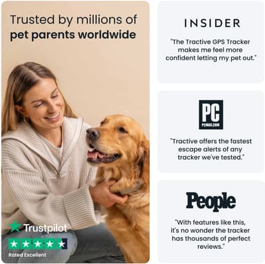 Tractive Dog 6 GPS sporer (brun)