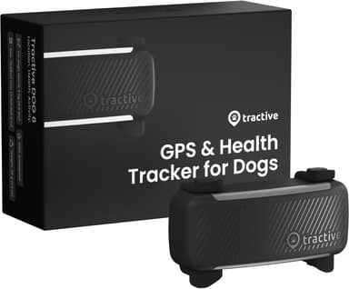 Tractive Dog 6 GPS sporer (sort)