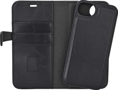 Buffalo iPhone 16E 2in1 lommebokdeksel (sort)