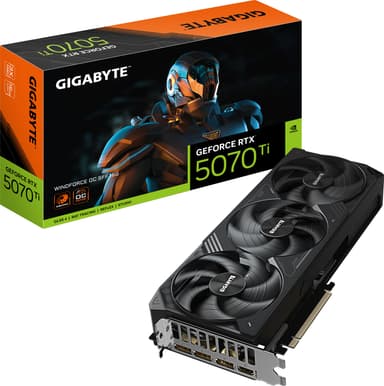 Gigabyte GeForce RTX 5070 Ti Windforce OC grafikkort