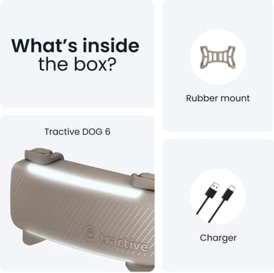 Tractive Dog 6 GPS sporer (brun)
