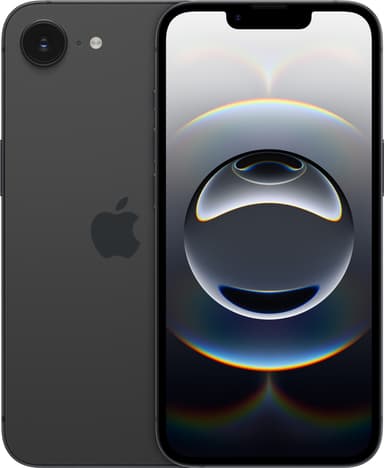 iPhone 16e smarttelefon 256GB (sort)