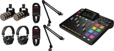 Rode Rodecaster Pro II mikrofonsett