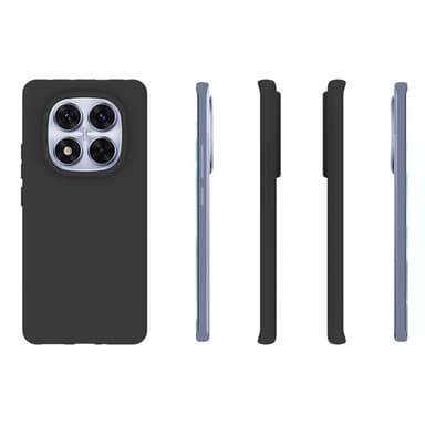 Til Xiaomi Redmi Note 14 Pro 5G Deksel TPU Bakdeksel - Svart