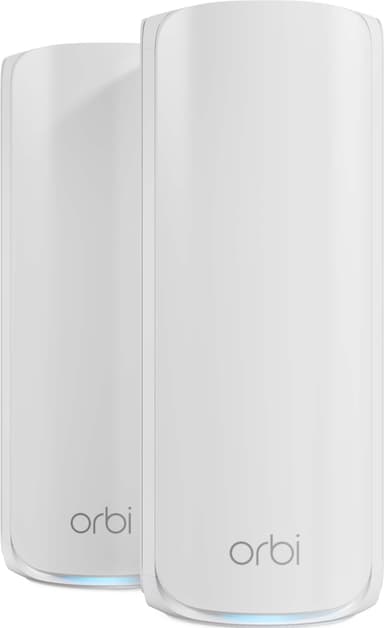 Netgear Orbi 770 RBE772  Wi-Fi 7 Mesh router (2-pakning)