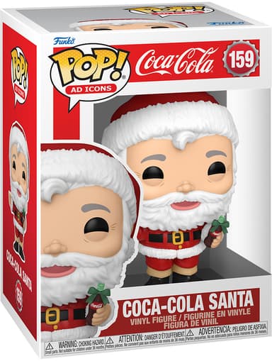 Funko Pop! Coca Cola actionfigur (Santa)