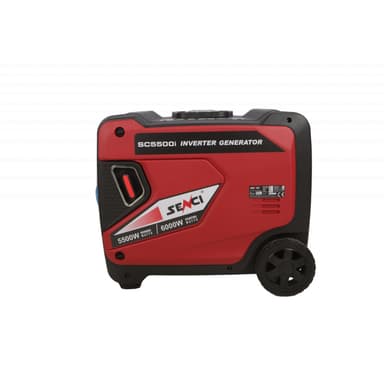 SENCI SC5500i Inverter Aggregat - Bensin - Max 6000W - ATS - Elektrisk start